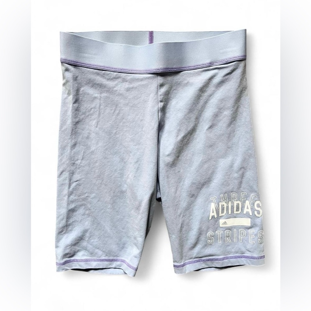 Adidas Women’s Light Purple Sustainable Shorts Size Small